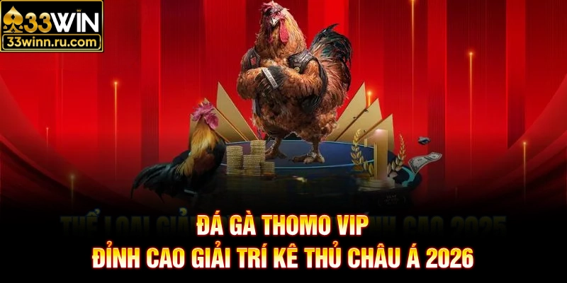 Đá Gà Thomo Vip - Đỉnh Cao Giải Trí Kê Thủ Châu Á 2026
